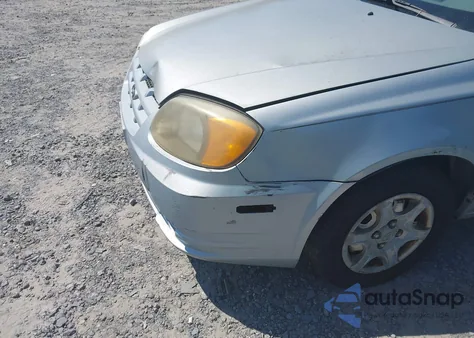 2004 Hyundai Accent Gl from USA, damaged, VIN KMHCG45C34U499258